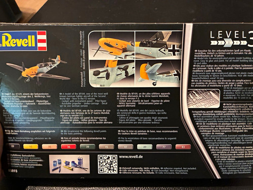 Revell messerschmitt 109 - revell,