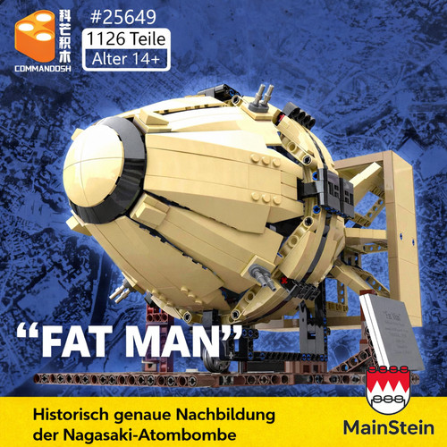 Fat man modell - man,