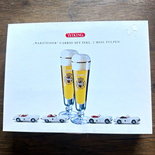 Wiking warsteiner cabrio set - wiking,
