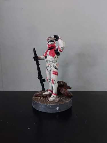 Clonetrooper figur coruscant - figur,