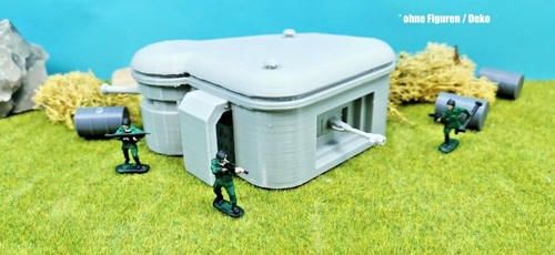 Deutscher bunker militär - mg,