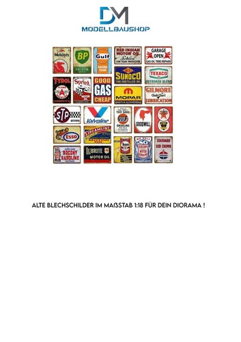 Alte blechschilder tuning - 2,