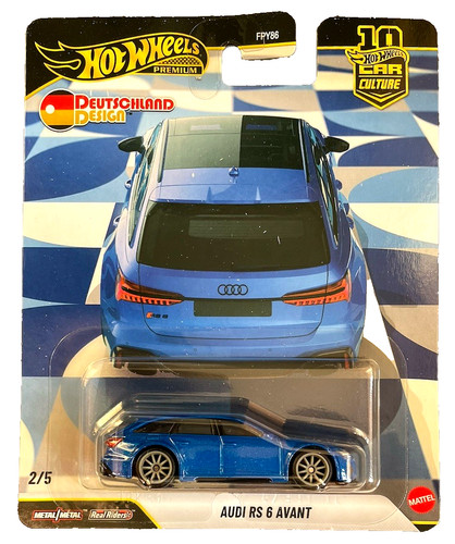 Hot wheels audi - hot, rs6