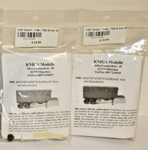 Kniga modelle 2x 5086 - kniga, 1:87,